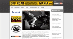 Desktop Screenshot of offroadmania.org